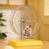 Toy Roller Chinchilla Exercise Wheel Silent Bracket Small Pet Jogging Wheel  Rat Hedgehog