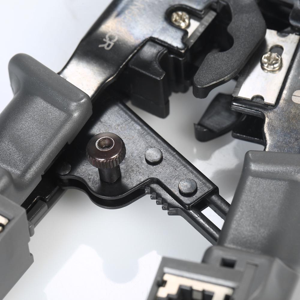 TNI-U TU-5684CR 2 In 1 Wire Crimping and Testing Pliers RJ11 RJ12 RJ45 Cable Crimper Wire Stripper C