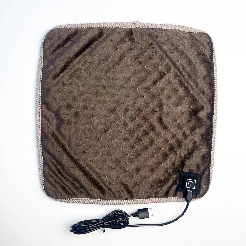 Портативное электрическое одеяло с подогревом через USB: Многофункциональная зимняя грелка с поддержкой Power Bank