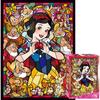 Disney Princess Snow White Metallic Hologram Mini Jigsaw Puzzle TP08-022, 800 Pieces, Mixed Colors Jigsaw Puzzle, Childrens Games, Educational Toys
