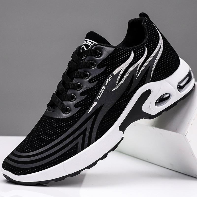 Men's Sports Shoes Fashion Trend Breathable Lightweight Casual Shoes Outdoor Travel Running Shoes Simple Versatile Men's Shoes