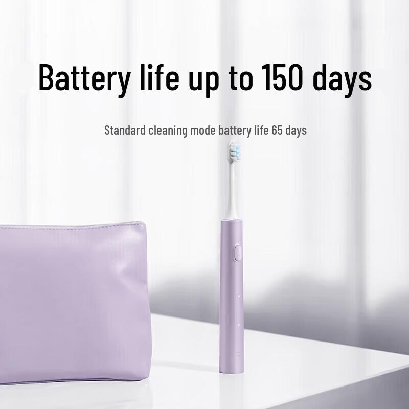 Электрическая зубная щетка Xiaomi Mijia T302, китайская вилка (адаптер в комплекте)