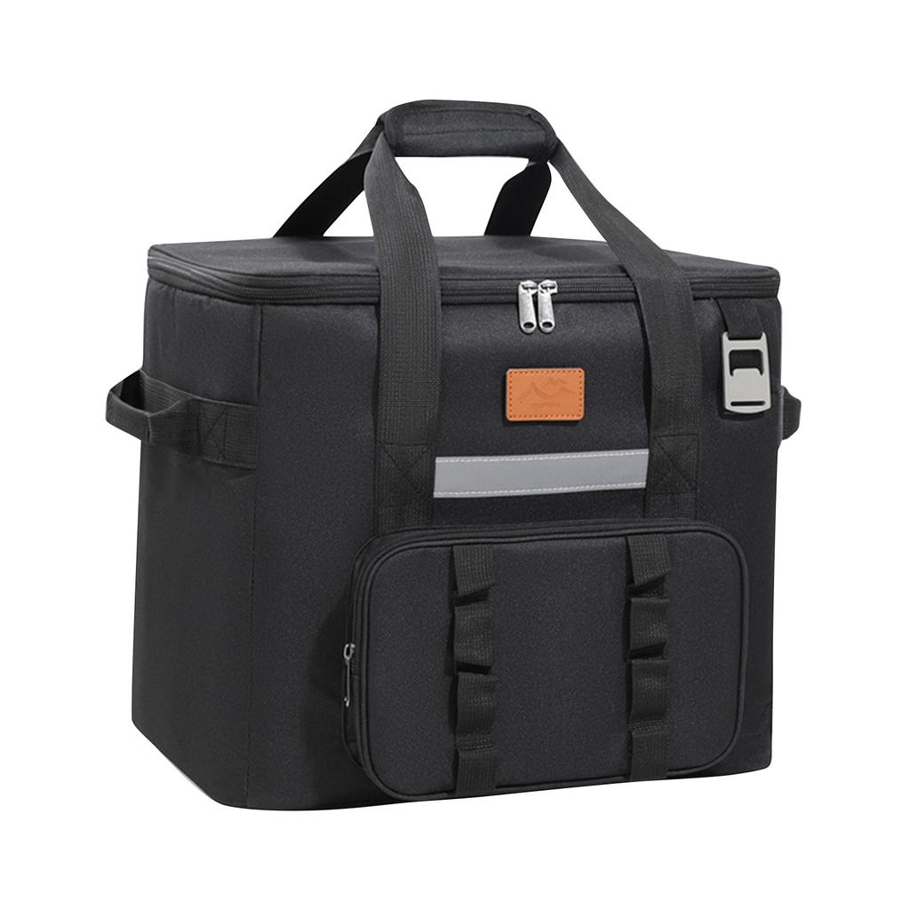 Insulated Lunch Box For Men & Women – Leak-Proof Cooler Bag With 4 Pockets, Adjustable Strap, Perfect For Work, Travel, And Picnics