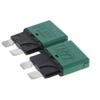 2 Sets Waterproof Auto Reset Mini ATM Circuit Breaker Fuse Replacement, 30A
