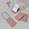 Women Mini Mirror Folding Makeup Hand Mirror Portable Single-Side Mini Cosmetic Mirror Foldable High Definition Vanity Tools