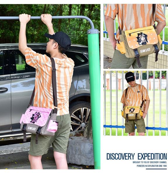 Аниме Demon Slayer Сумка-мессенджер ONE PIECE Школьная сумка Рюкзак