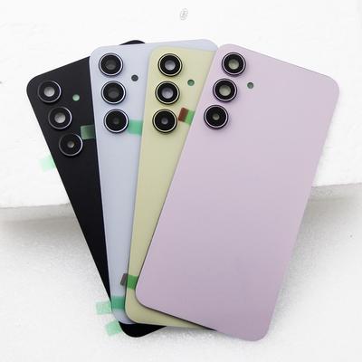 Для Samsung A55 A55 5G A556B Заднее стекло Крышка аккумулятора Задняя панель корпуса Ремонтные детали с рамкой для объектива камеры