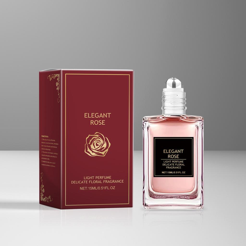 Парфюмированное масло с феромонами, стойкие духи, подходящие для Дня святого Валентина, вечеринки, музыкального фестиваля, свидания 15 мл