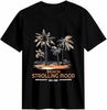 Tropical Beach Palm Trees Strolling Mood Vibes T-shirt