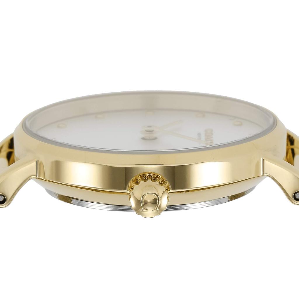 PERRY Silver Dial Stainless Steel Quartz 28MM Watch 14503521 Gold [Coach] Women's [Item]