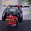 Воин Лицо-Призрак Настольный держатель-украшение для консоли PS5 из смолы