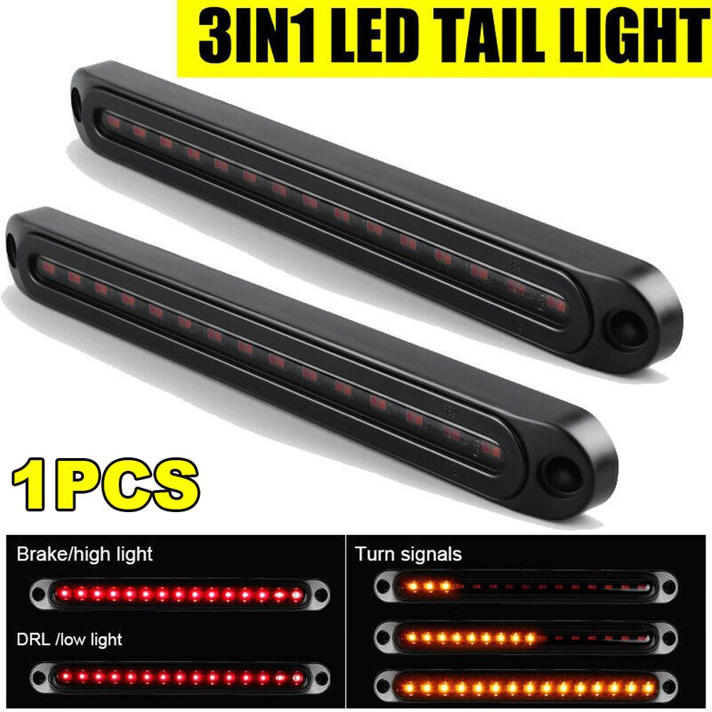 Universal 12-24V Car Third Brake Lights 120LM Rear Parking Signal Lamp 30LED Truck High Mount Stop Warning Light Turn Lights