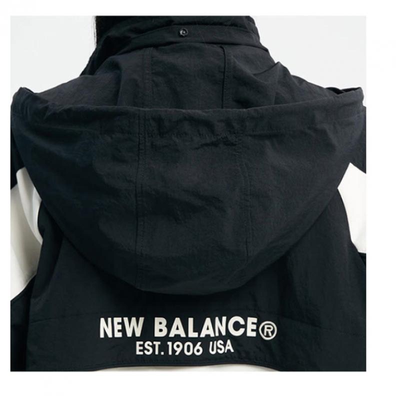 New Balance Half Club Nbnad42843 Mx Color Block Warm Up Jacket Common Training Windscreen