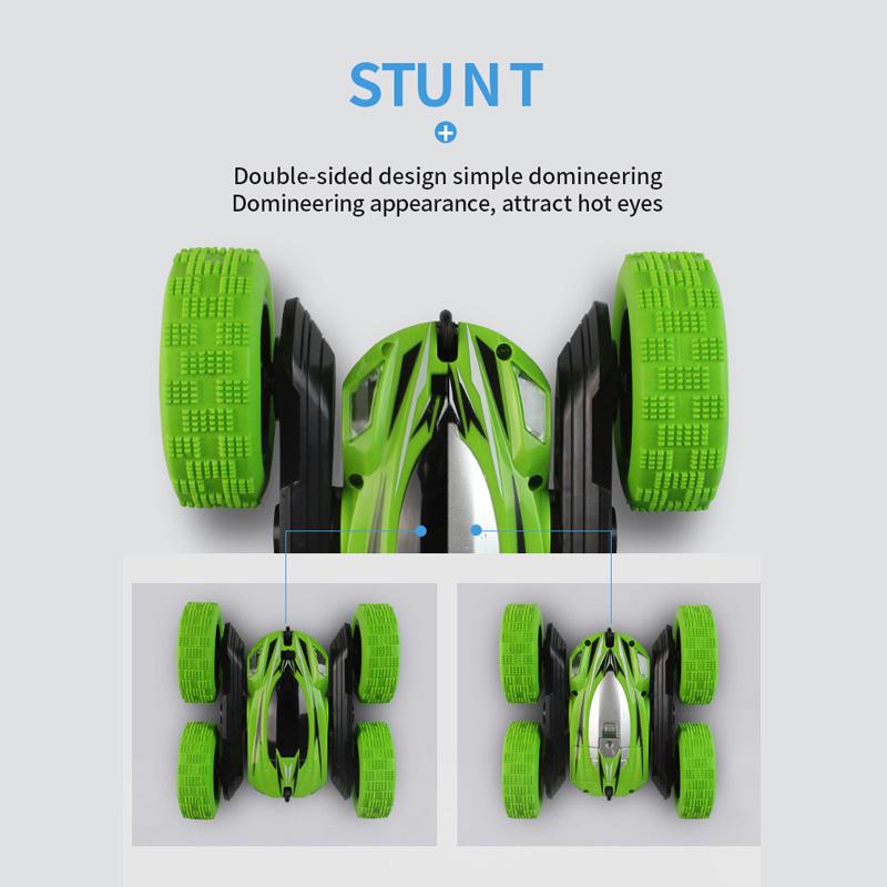 2.4G Stunt Turbo Chargeable Remote Control Car 360 Degree Twister RC Car Vehicle