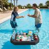 Multi-Hole Floating Drink Rack Multi-Function Drink Floating Tray Cup Holder  Swimming Pool