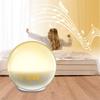 Multifunctional Sunrise Alarm Clock Wake Up Light 7 Sounds FM Radio Sleep Aid