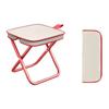Portable Folding Stool for Outdoor Camping Fishing Train Trip with Lightweight Aluminum Alloy Frame