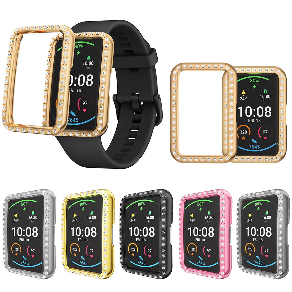 Smart Watch Shell Protective Screen Protector PC Case Cover Diamond