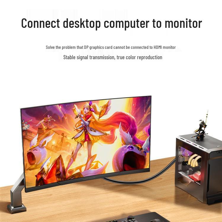 8-жильный адаптер-кабель DisplayPort на HDMI 4K