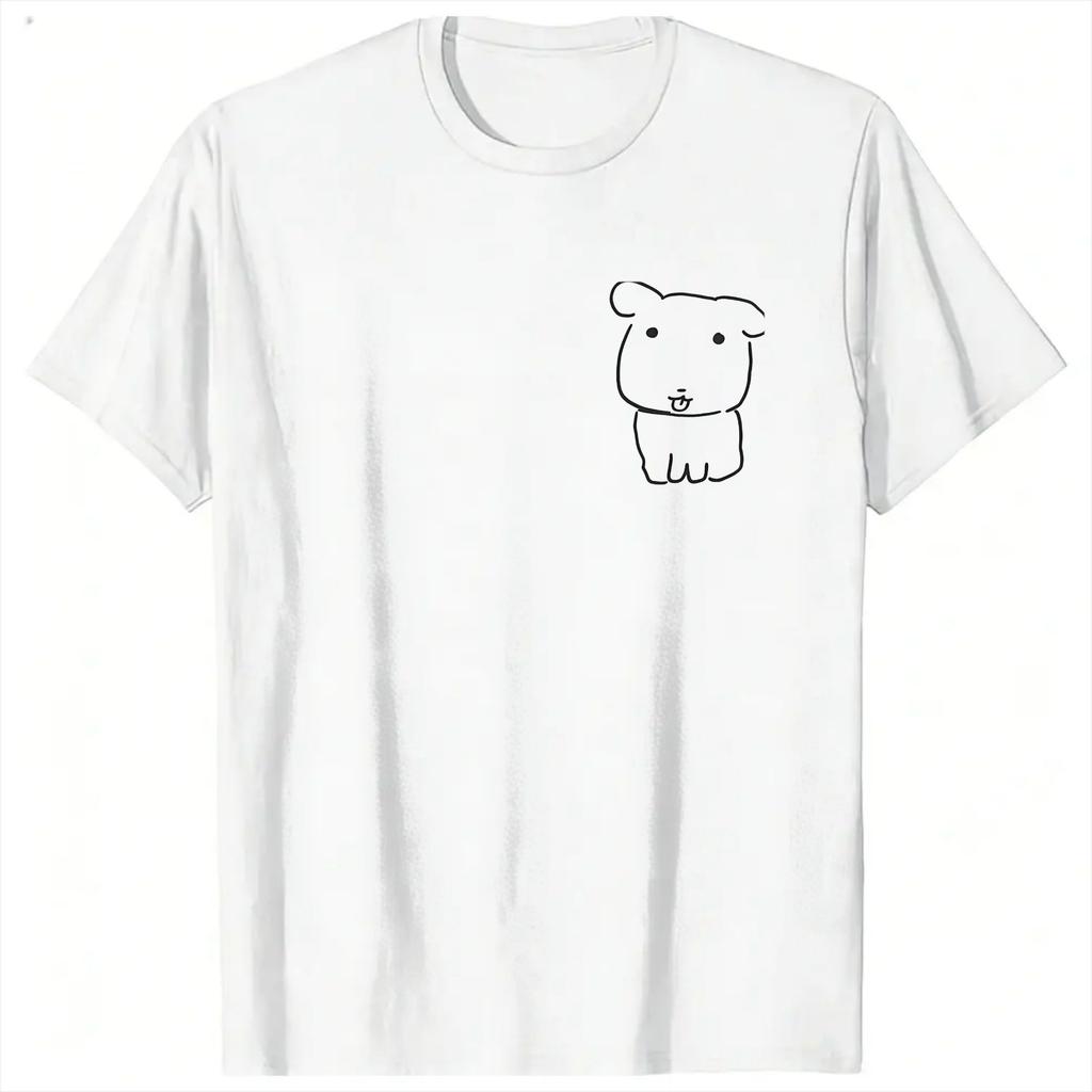 Cute GANADI Anime Unisexs T Shirt Funny Tees Short Sleeve Crew Neck TShirts 100 Cotton Gift Idea Clothing