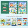 3D EVA Foam Sticker Puzzle Set 10Pcs DIY Cartoon Animal Craft Educational Toys for Toddlers Home School Art Games