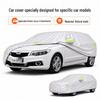 Чехол для автомобиля Qoros 3 - Защита от солнца, Водонепроницаемый, Теплоизоляция, Всесезонный, Ткань Оксфорд