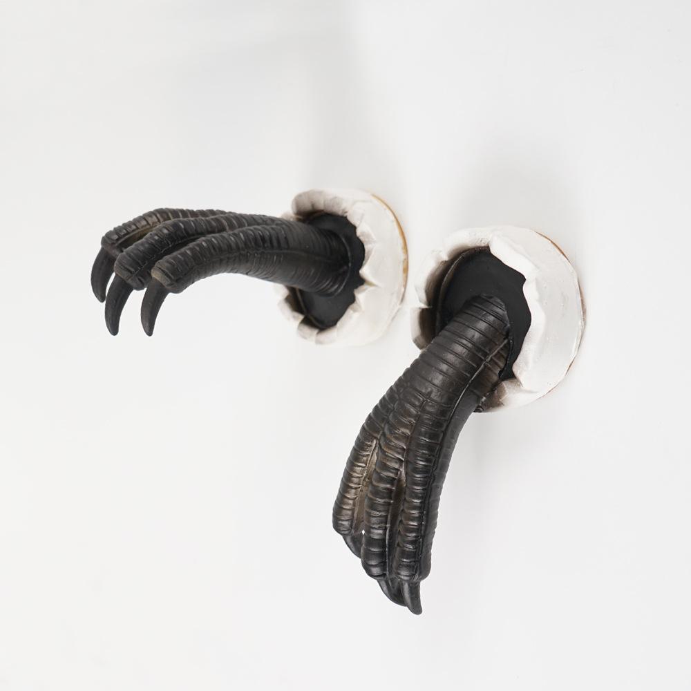 Deinonychus Wall Mount Latex Foam High Fidelity Creative Decor for Bar Living Room