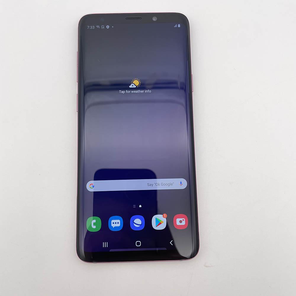 Восстановленный Samsung Galaxy S9+ G965F G965U Оригинальный Разблокированный Восьмиядерный 4 ГБ ОЗУ 64 ГБ ПЗУ 12 МП 6.2'' 3500 мАч Смартфон с одной SIM/двумя SIM