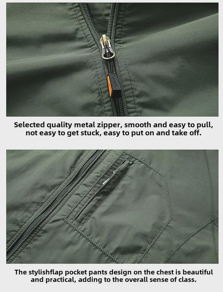 Men's Plus Size Waterproof Breathable Jacket - Medium To Long Style, Thick Velvet for Autumn & Winter Outdoor Wear