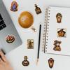 50 Ретро Хэллоуин Граффити Наклеек Мобильный Телефон Компьютер Скейтборд Водонепроницаемые Декоративные Наклейки Наклейки на Хэллоуин