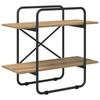 Bookshelf 2 Tiers 80 X 35 X 70 Cm PB Artisan Oak