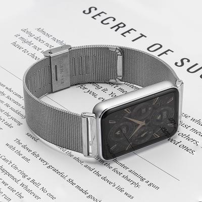 Ремешок из нержавеющей стали для Samsung Galaxy Watch Fit 3 Металлический ремешок Миланская петля для Galaxy Fit 3 Сменный браслет для смарт-часов