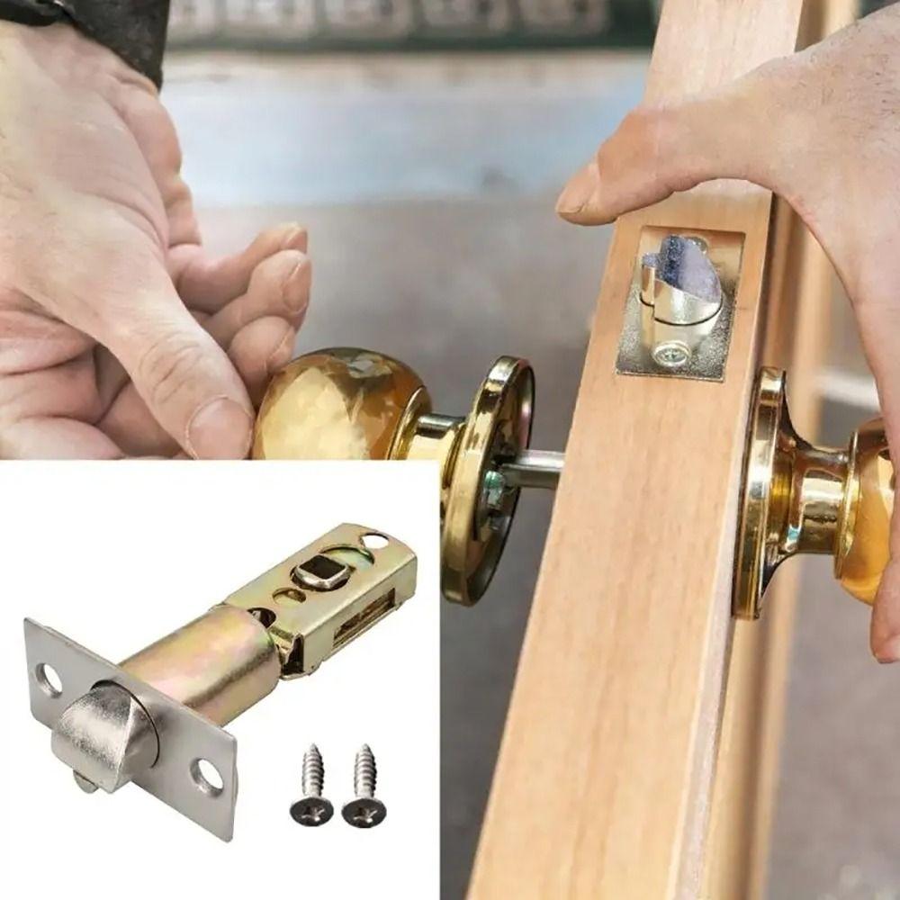 1Pcs Stainless Steel Door Lock Latch Lockbody Internal Bolt Catch New Lock Tongue Core Hardware