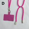 1PC Lanyard Anti Lost With Card Cover Crossbody Hanging Cord Universal Phone Rope Phone Accessories Mobile Phone Strap Patch