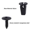 10/20/50/100PCS Auto Mudguard Lining Snap Screws For Engine Cover Undertray Splashguard Wheel Fastener Clips Bolt