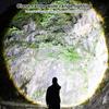 Powerful Torch LED Flashlight Waterproof Shock-Resistant Super Bright High Lumens Zoomable USB Rechargeable Flashlight