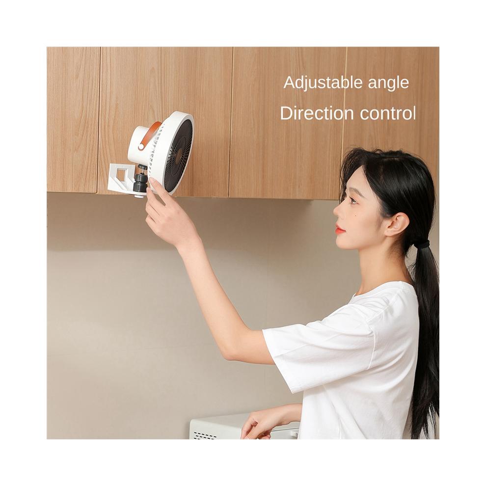 Huishoudelijke wandventilator met kleine oplader, multifunctionele oplaadbare, draagbare elektrische schudventilatoren