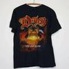 Винтажная футболка Dio 1984 года, концертный тур Last In Line, Клод Шнелл, 100% хлопок, круглый вырез, машинная стирка