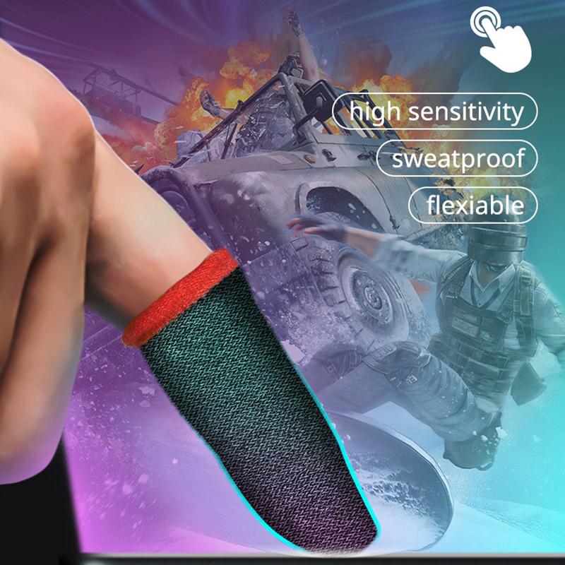 20 шт., дышащая перчатка для большого пальца с рукавом для мобильного экрана, игровой контроллер