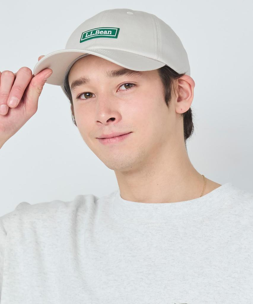 Кепка мужская LL Bean из водоотталкивающего хлопкового твила, 6-панельная, Off CJ90582006, L, Белая,