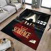 1 шт. Коврик для офисного кресла Scarface, Мягкий, Удобный, Всесезонный, Идеально подходит для дома, спальни или офисного декора, Идеальный подарок для