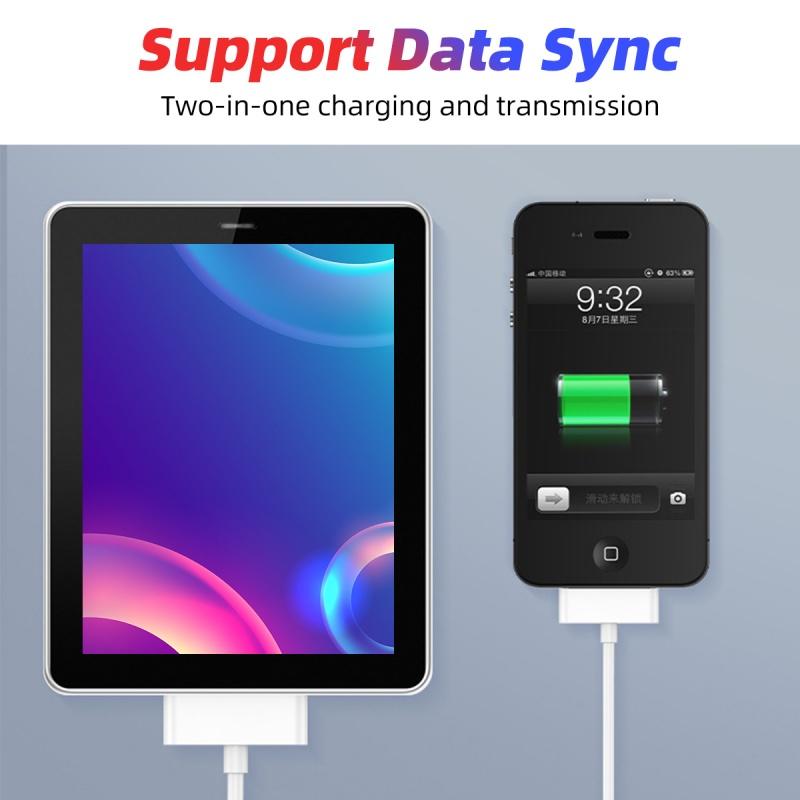 HdoorLink 30 Pin Fast Charging Cable High Quality USB Data Sync Adapter Cord Quick Charge Wire For iPhone 4/4S iPad 1/2/3/4 iPod