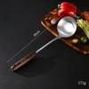 304 Stainless Steel Cooking Utensil Set Vintage Wooden Handle Kitchen Tools