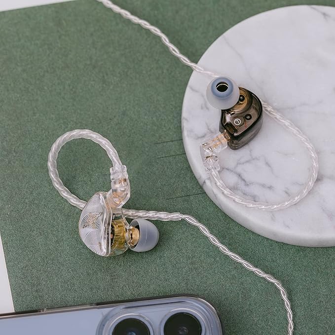 Tangzu Проводной HIFI Звук 10мм Динамический ПЭТ Шумосовместимый для Работы из и Музыкального Мониторинга с наушниками wan'er, Внутриканальные наушники,