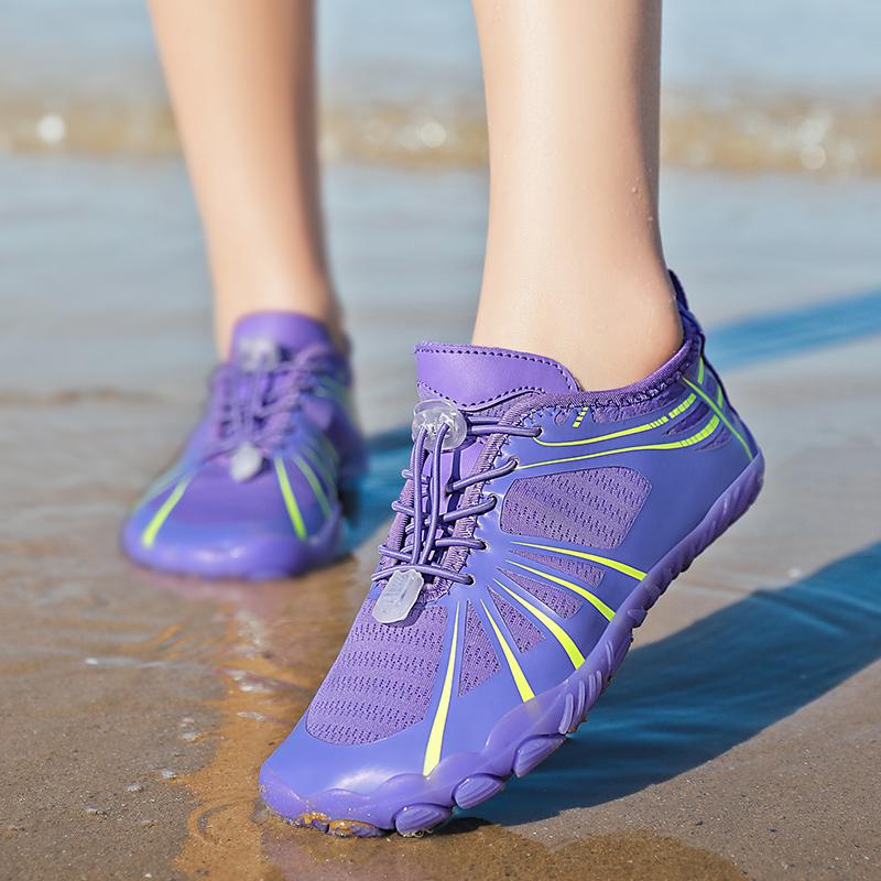 Модные мужские и женские босоножки для воды, пляжная обувь, быстросохнущие походные повседневные спортивные сандалии, легкие мягкие уличные кроссовки для поездов, пара 46