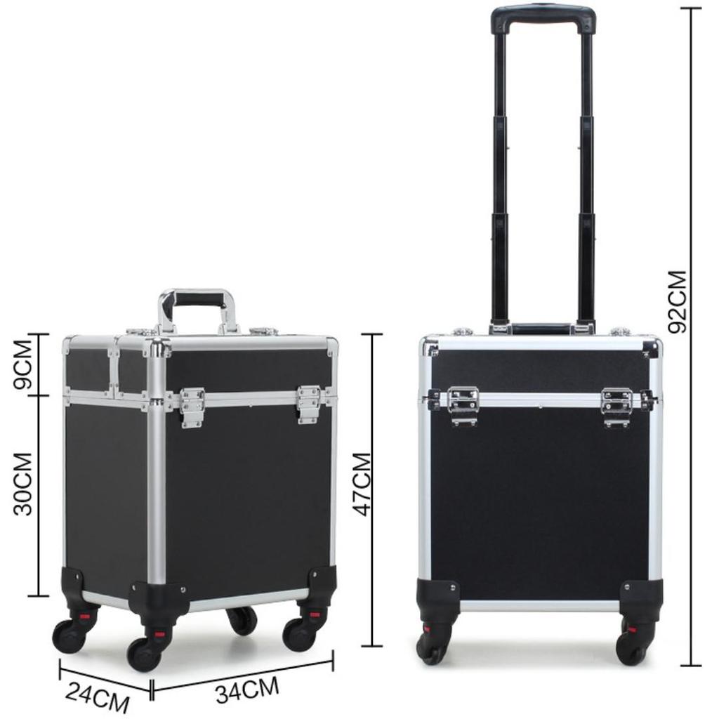 Косметичка на тележке, тележка, большая вместимость, ящик для хранения, ящик для инструментов