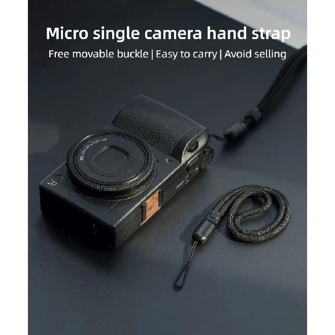 Universal Camera Wrist Strap Hand Lanyard Shockproof Rope for Ricoh GR3 GR4 GR3X Sony RX100 VII ZV-1 ZV-E10 Canon G7X Fuji XT5