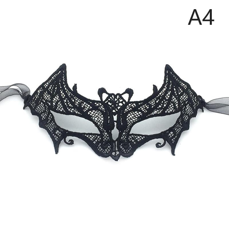 Women Hollow Lace Masquerade Face Mask Sexy Cosplay Prom Party Props Eye Mask
