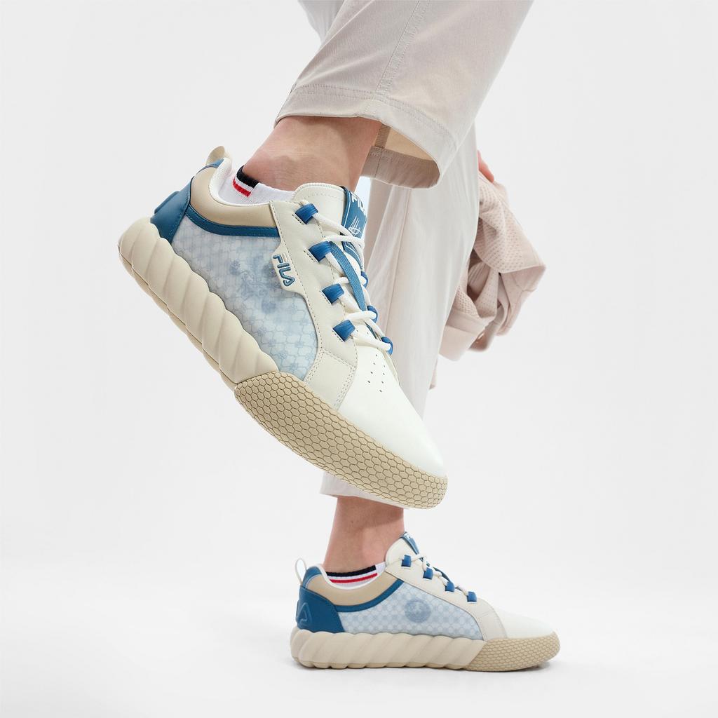 Fila Campo Versailles Versatile Low-Top Sneakers Men Sneakers White F12M423209FGM