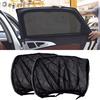 Ceyes 2pcs Car Rear Side Window Sunshade UV Protect Shield Mesh Prevent Mosquito Sunshine Privacy Protection Foldable